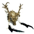 thumbnail image 2 of Ram Goat Masquerade Demon Devil Horn Mask Costume Halloween Party Masks, 2 of 4