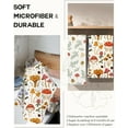 thumbnail image 4 of Microfiber Kitchen Towels - Set of 2 Dish Towels for Kitchen 18 x 26 Inch Home Decoration Mushroom Leaf Cute Spring Hand Towels Soft & Absorbent Aesthetic Design, 4 of 6