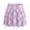 Rainbow Rabbit Pattern, variant on HELLHERO Pink Floral Golf Pattern Polyester Spandex Golf Skirts with Built-in Shorts, Workout 2 Side Pockets Tennis Skirt for Daily Wear Yoga Travel