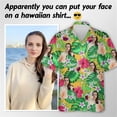 thumbnail image 2 of Camisetas con diseño de avatar personalizado de Hawái impresas en 3D para hombres y mujeres, regalo de cumpleaños divertido, blusas con foto DIY, camiseta para parejas, camiseta de animales, 2 of 5