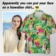 thumbnail image 2 of Camisetas con diseño de avatar personalizado de Hawái impresas en 3D para hombres y mujeres, regalo de cumpleaños divertido, blusas con foto DIY, camiseta para parejas, camiseta de animales, 2 of 5