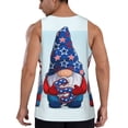 thumbnail image 3 of Haiem Cute Gnomes in USA1 Men Workout Tank Top Gym Bodybuilding Sleeveless Muscle T Shirts Athletic Tank Breathable Workout Shirt-X-Large, 3 of 9