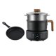 thumbnail image 4 of Olla eléctrica de 1,8 l, olla de cocción lenta antiadherente, protección contra sobrecalentamiento, sartén para cocinar sopa al , freír carne, 4 of 8