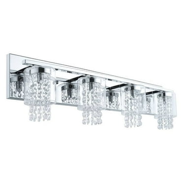 Eglo Lighting - Kissling - 4 Light Bath Vanity In Contemporary Style-6.63 Inches