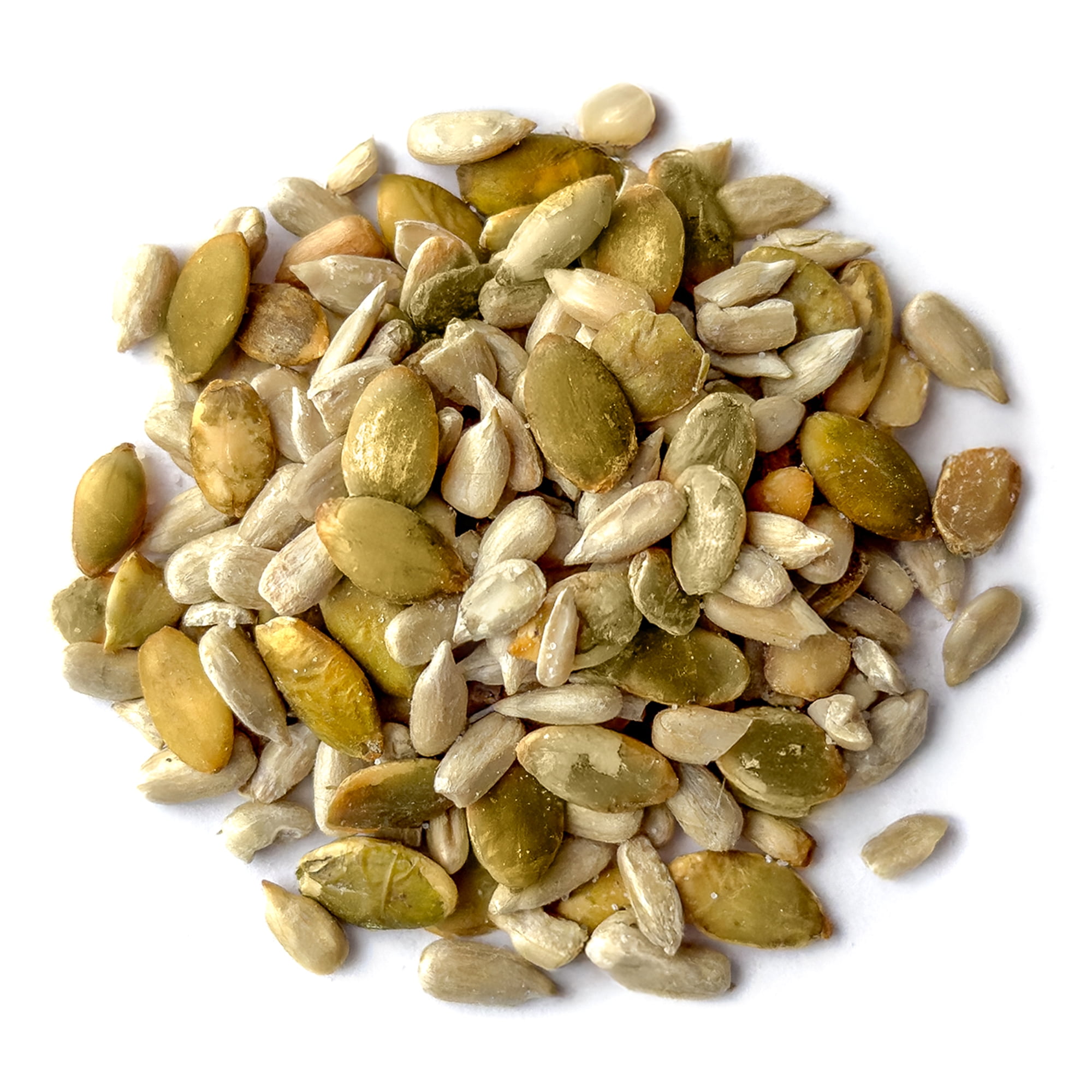 Organic Dry Roasted Sunflower and Pumpkin Seed Mix with Himalayan Salt, 2 Pounds – Oven Roasted, Lightly Salted, No Oil, Perfect for Baking and Salads, Vegan, Kosher, Bulk - by Food to Live