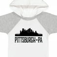 thumbnail image 4 of Inktastic Pittsburgh Pennsylvania City Skyline Boys or Girls Baby Bodysuit, 4 of 5