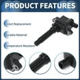 thumbnail image 4 of Unique Bargains Ignition Coil Ignition Coil Pack No.0K01318100 for Kia Sportage 2.0L 1998-2002, 4 of 7