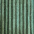 thumbnail image 1 of Ahgly Company Indoor Square Abstract Light Blue Modern Area Rugs, 7' Square, 1 of 4