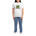 thumbnail image 4 of CafePress - Irish Friendship Women's Light Pajamas - Women's Short Sleeve Print T-Shirt and Pants Light Cotton Pajama Set, 4 of 7
