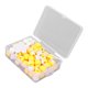 thumbnail image 1 of 74 Uds. Cuentas redondas para el cabello, accesorios para peluca trenzada de ganchillo de plástico DIY, cuentas trenzadas para rastas, herramienta para trenzado de cabello, amarillo, 1 of 8