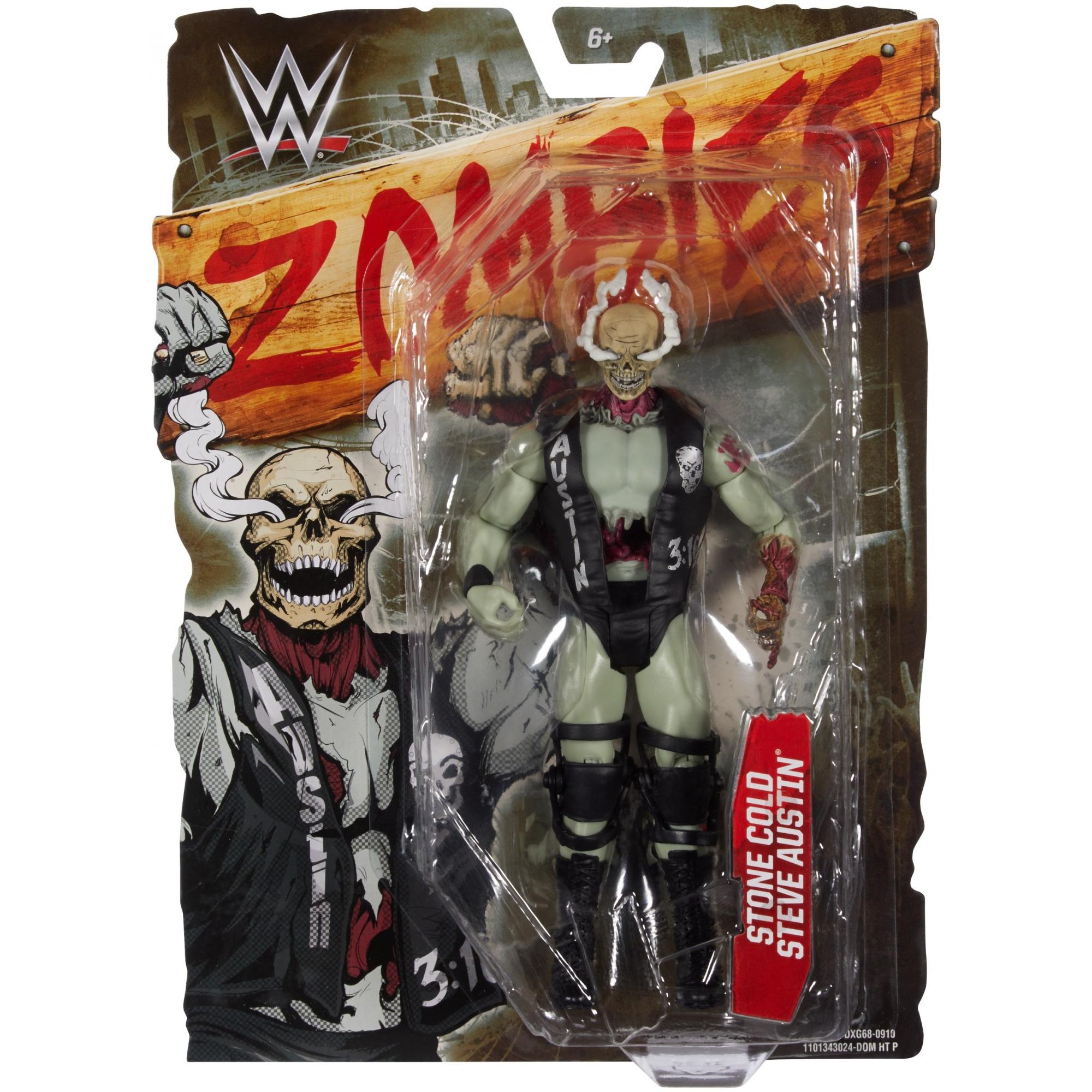 WWE Zombies Stone Cold Steve Austin Figure - Walmart.com