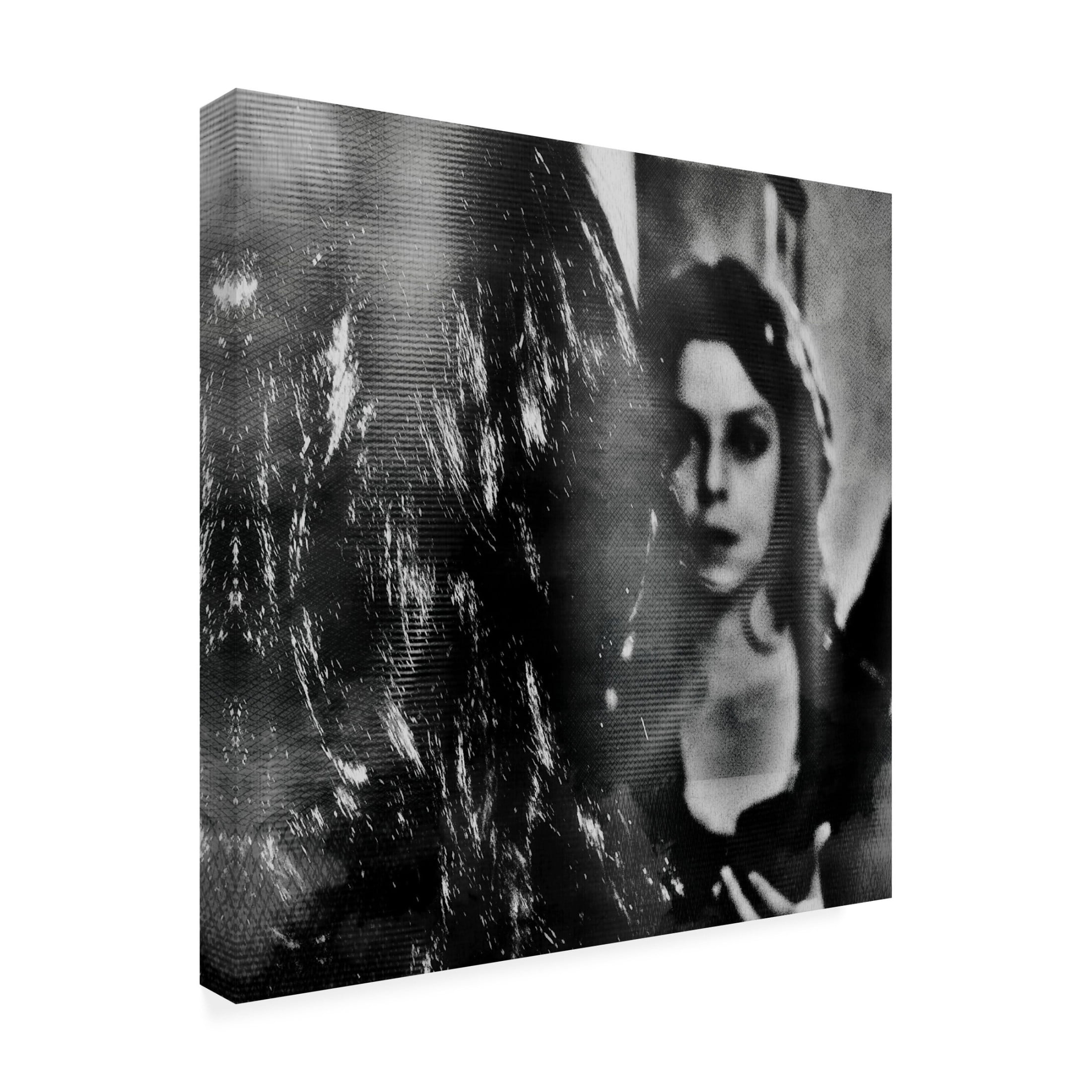 Canvas Wall Art - Dalibor Davidovic 'Shadows Behind ' Wall Art for Living Room, Bedroom, or Office D?cor by Trademark Fine Art - 18 x 18 Inches