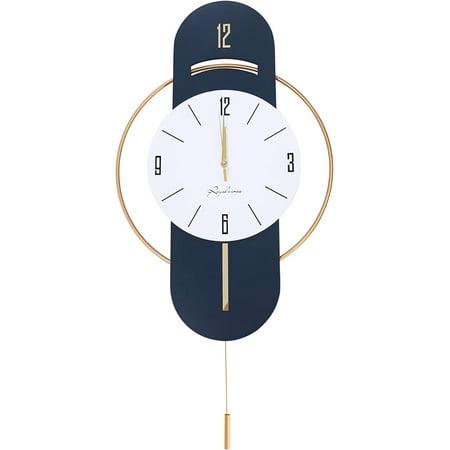 MONIPA Modern Ultra-Quiet Movement Quartz Wall Clock for Office Home Living Room Bedroom Kitchen Decor