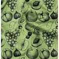 thumbnail image 1 of Soimoi Poly Georgette Fabric Mix Fruits Print Fabric by Yard 52 Inch Wide, 1 of 6