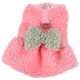 thumbnail image 1 of OUNONA Ropa Para Perros Cálida Rosa Con Lazo Protección Frío Para Paseos Y Actividades, 1 of 7