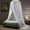 White Dome, variant on Mosquito Net Bed Canopy for Girls, King and Queen Size Dome Bed Curtains from Ceiling, Twin Bed Tent for Kids, Baby Crib, and Adults, White Mesh Bed Canopy