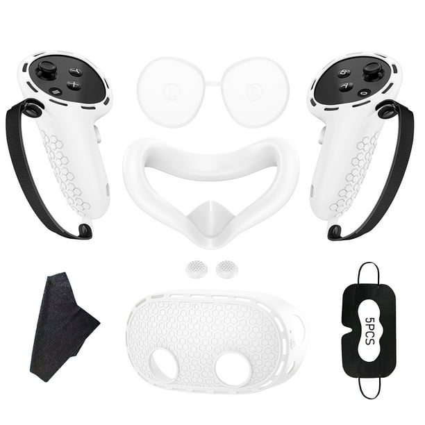 Funda Silicona Juegos Faciales Cubierta Lente para Meta Quest 3S