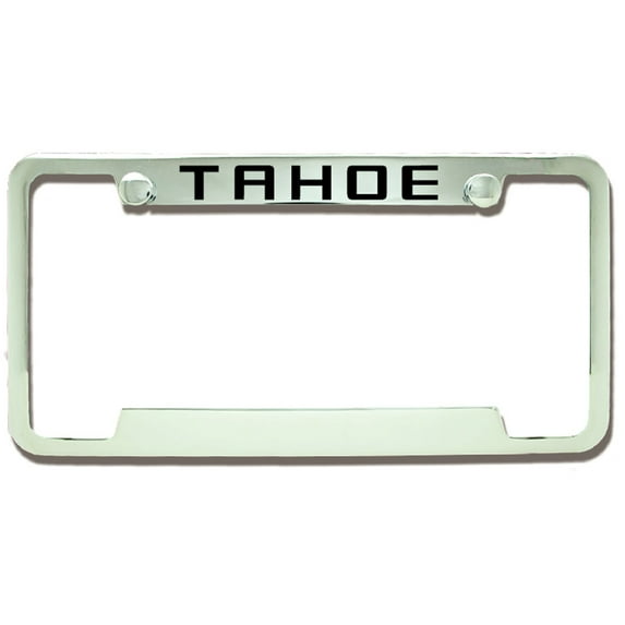 Chevy Tahoe License Plate Frame (Chrome)