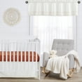 thumbnail image 3 of Diamond Tuft Ivory Fringe 54" Window Valance by Sweet Jojo Designs, 3 of 6