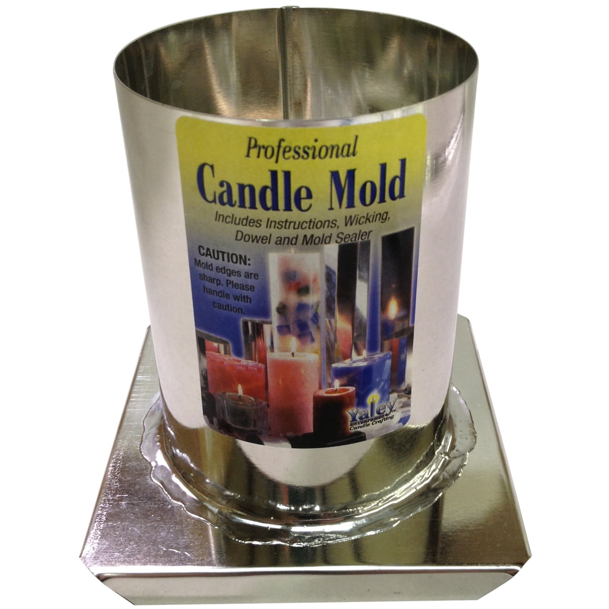 Professional Metal Candle MoldRound 3"X4" Walmart Canada