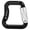 Black, variant on BIMZUC 20KN Auto Locking Climbing Carabiner Clips Twist Lock Lightweight D Shaped Aluminum Alloy Equipment For Rock Climbing Mountaineering And Outdoor Activities, Black Color (3.14 inches / 8 cm)