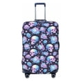 thumbnail image 2 of Goofa flower Skull in starry sky Pattern Luggage Covers For Suitcase,Suitcase Cover Protector Fit 18-32 Inch Luggage-X-Large, 2 of 9