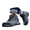 Grey, variant on Mens Womens Winter Hiking Boots Waterproof Warm Snow Booties Non Slip Motorcycle Combat Boot