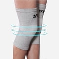 thumbnail image 3 of Breathable Knee Pad Elastic Bamboo Charcoal Knee Support Pad Cover Knee Protector Cover - M, 3 of 5