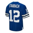 thumbnail image 3 of Men's Mitchell & Ness Roger Staubach Royal Dallas Cowboys Legacy Replica Jersey, 3 of 3