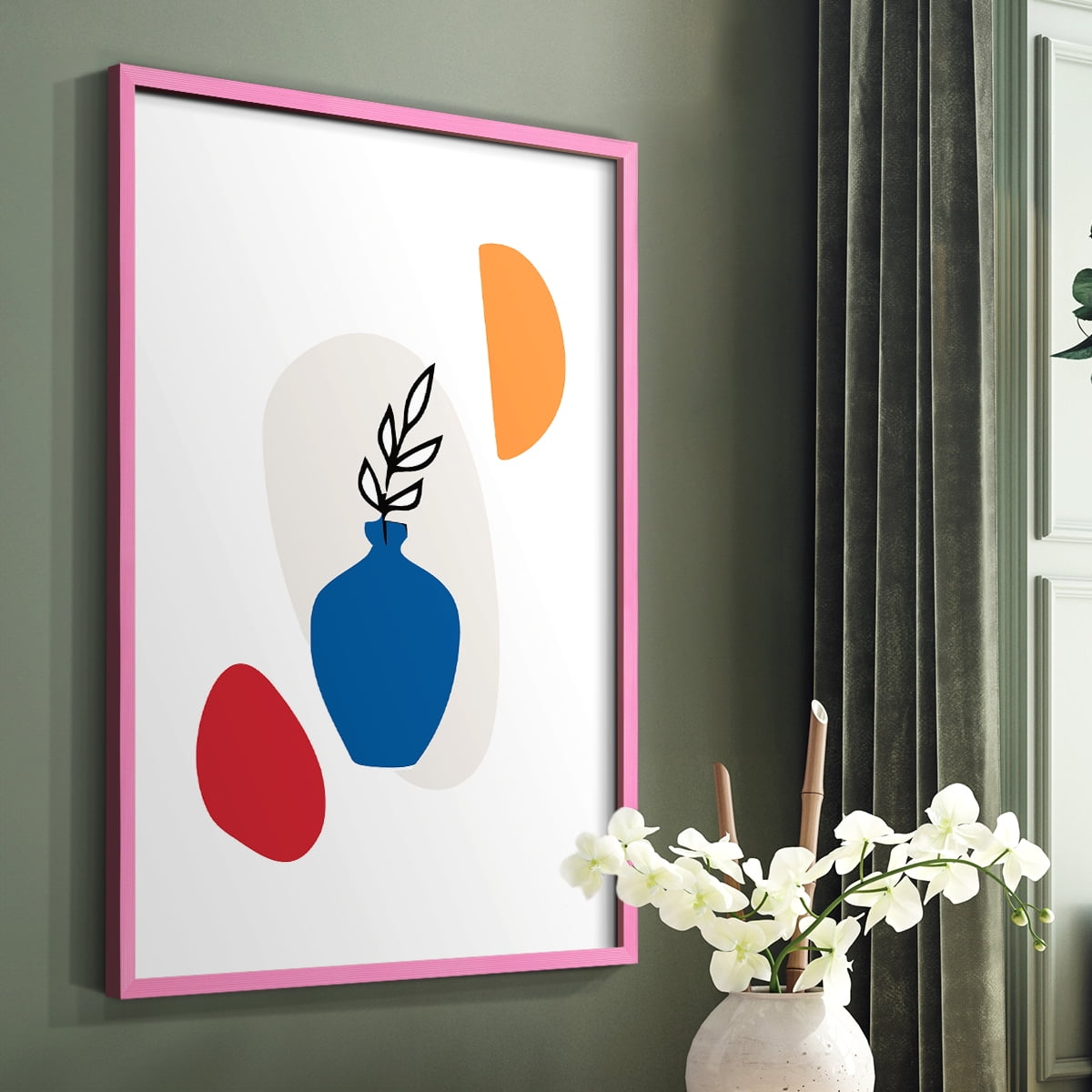 Matisse CCXC in Solid Wood 8 x 10 Framed Print