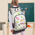 thumbnail image 7 of FORMRS Unisex School Backpack 17" Student Travel Bag with Laptop Compartment, Colorful Easter Eggs, 7 of 7