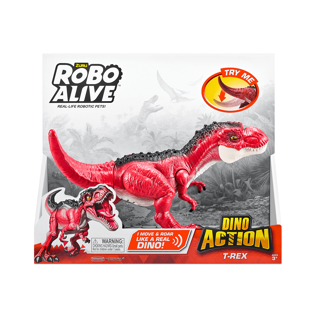 Bedoel Bekritiseren Schaap Robo Alive Dino Action T-Rex by ZURU - Walmart.com