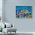 thumbnail image 3 of Lucy P. Mctier 'Loggerhead Turtle' Canvas Art, 3 of 4