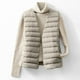 thumbnail image 1 of Ailaofu Mid-length Puffer Vest for Women with Lightweight Packable Sleeveless Down Vest for Spring, Fall & Winter, 1 of 7