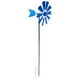 thumbnail image 1 of Molino de viento decorativo de 28 pulgadas con estaca para jardín, para decorar el césped Azul, 1 of 7