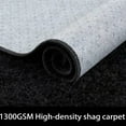thumbnail image 4 of Haperlare Shag Bedroom Rugs 4' x 6' Indoor Area Rug for Living Room Floor Carpet Shag Non-Slip, Black, 4 of 9
