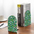 thumbnail image 5 of Lsque Flying Bees Printed Wood Bookends,Non-Skid Bookend for Shelves,Heavy Duty Support Bookends,Non-Slip Foam Pads for Office, Home, and Library,1 Pair, 5 of 8