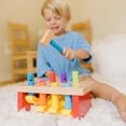 thumbnail image 2 of Melissa & Doug Deluxe Pounding Bench Jouet en bois avec maillet, 2 of 5