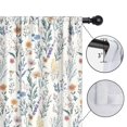 thumbnail image 4 of Blackout Kids Curtains,Pioneer Flower Floral Print Pattern Childrens Insulated Curtains Set Of 2,Bedroom Essentials,Toddler Room Decor 42"x63", 4 of 5