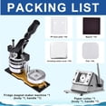 thumbnail image 4 of Customizable 2x2 Inch Magnet Maker Kit, Professional-Grade Press and Paper Cutter for Crafters, Teachers, and Hobbyists, 4 of 8