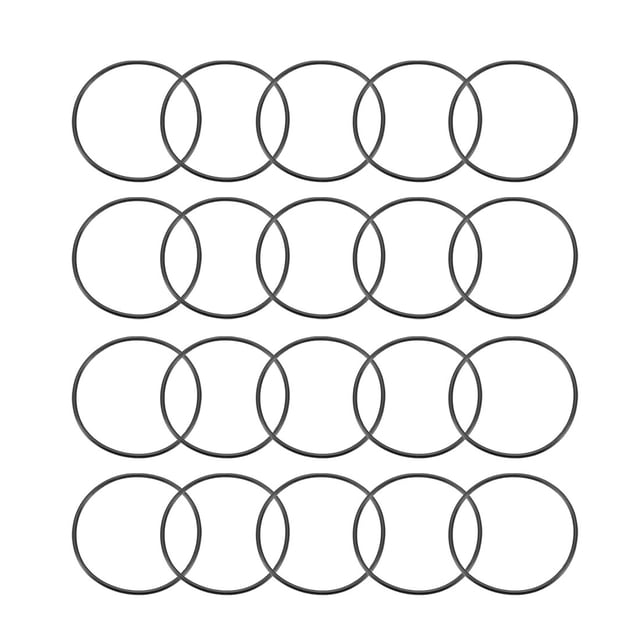 20 Piezas de Anillos O de Goma NBR de 43 mm x 1.5 mm, Anillos de Sellado Resistentes al Calor