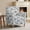 Vintage Blue Flower, variant on FKELYI Retro Flower Print Stretch Couch Sofa Cover Anti-Scratch Armchair Slipcover with Elastic Bottom for Living Room Accent Chair Cover Furniture Protector