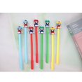 thumbnail image 5 of Bolígrafo de gel negro de 0,5 mm Super Mario, figura de anime, modelo 3D de Mario Bros, imagen de aprendizaje, papelería, bolígrafo negro, regalos para niños, ventas al por mayor, 5 of 5