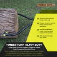 thumbnail image 2 of Timber Tuff TMW-04SS 32 In. Forestry Logging Swivel Grab Dragging Skidding Tongs, 2 of 9