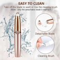 thumbnail image 5 of Lishi Rechargeable Precision Eyebrow Trimmer - Painlessly Remove Facial Hair, 5 of 5