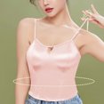 thumbnail image 2 of Tqcoqu Women's Solid Color Suspender Sexy Ventilate Thread Inner Shapewear Top, 2 of 6