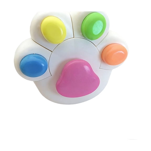 Highlighter, Cute Multi-Colored Marker Pen for Youngster Campus Study And Journal Use, 5 In 1 Colored Marking Writing Pen