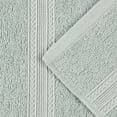 thumbnail image 5 of Superior Eco-Friendly Cotton Solid 12-Piece Aqua Marine Towel Set, 5 of 8