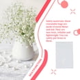 thumbnail image 4 of Advancent Paquete de 100 piezas Bolsa de papel de aluminio Bolsas de paquete Ziplock Bolsa de sujeción Blanco 7.5x6.5cm Type2 NO2, 4 of 6
