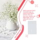 thumbnail image 4 of Advancent Paquete de 100 piezas Bolsa de papel de aluminio Bolsas de paquete Ziplock Bolsa de sujeción Blanco 7.5x6.5cm Type2 NO2, 4 of 6